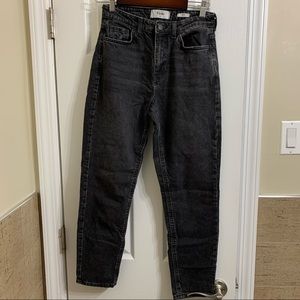 Zara High Rise Mom Jeans